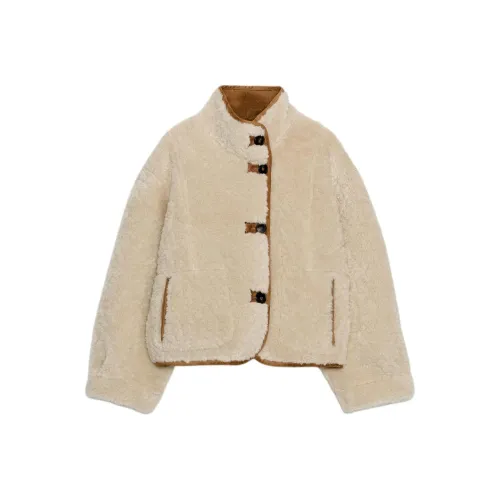 ZARA Коричневые Женские Куртки