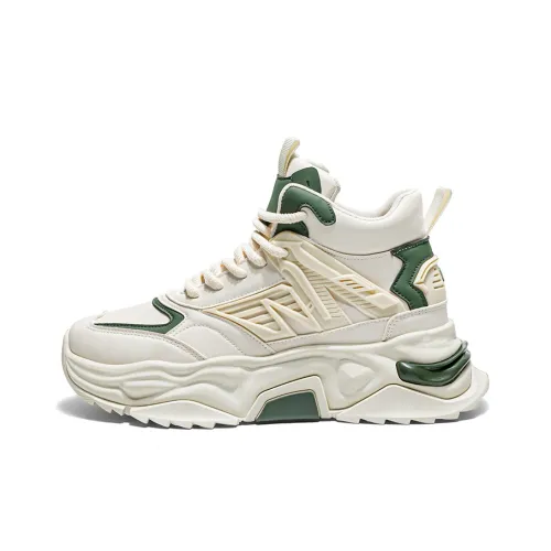 MIIOW Высокие Топы Толстая Подошва Мужские Кроссовки