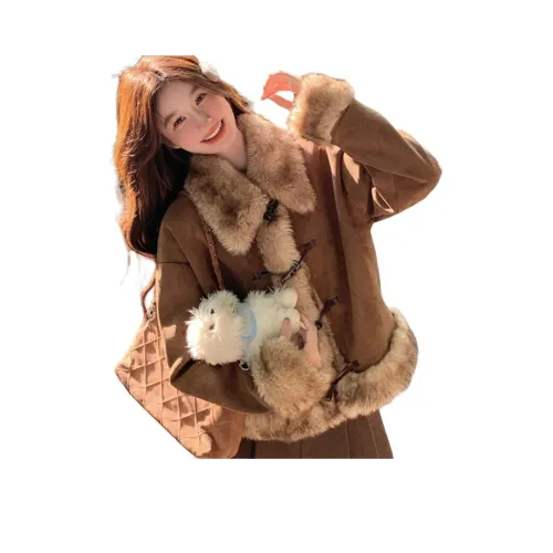 Кофе Женские Бархатные Куртки