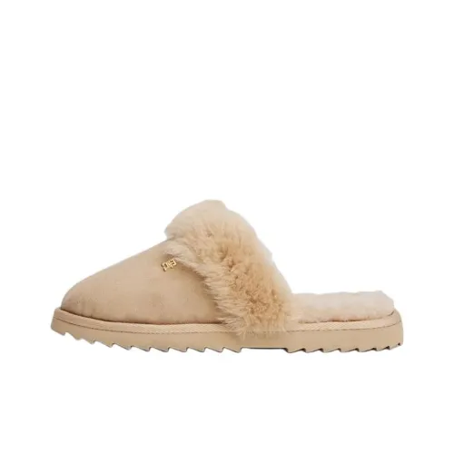 Tommy Hilfiger TH Monogram EVA Устойчивые к истиранию Домашние тапочки Женские Бежевые