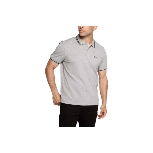 BEN SHERMAN Gray Men's Polo
