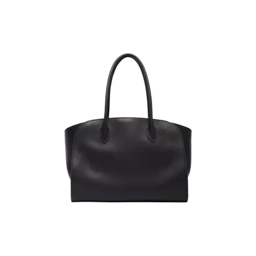 THE ROW Marlo Телячья кожа Сумка Унисекс Черный