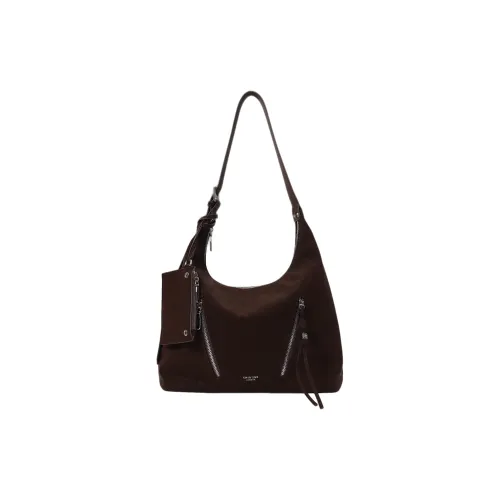 PAYOT Синтетическая кожа Songyu Мусс Сумка на плечо Стандартная Женская Кофе