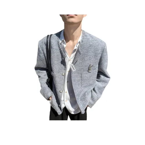 DOGANSON Светло-серый унисекс куртки