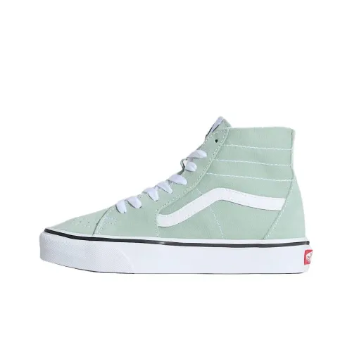 Vans Sk8 Hi Высокие Кроссовки для Скейтбординга Унисекс Зеленые