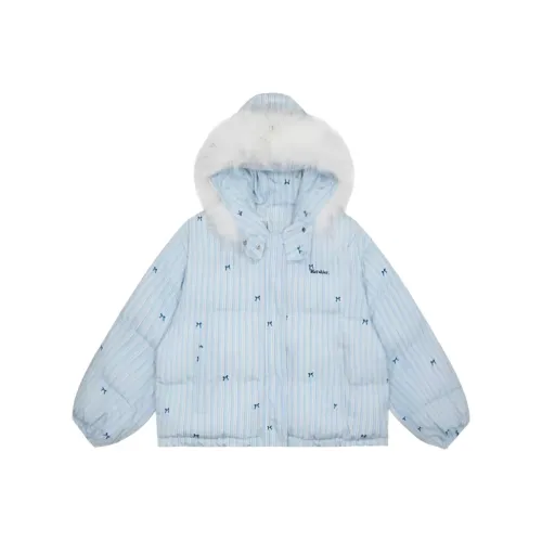 JOSR Синий Женские пуховики