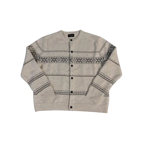 JZWSTUDIO Fair Isle Кардиган Унисекс Свитера