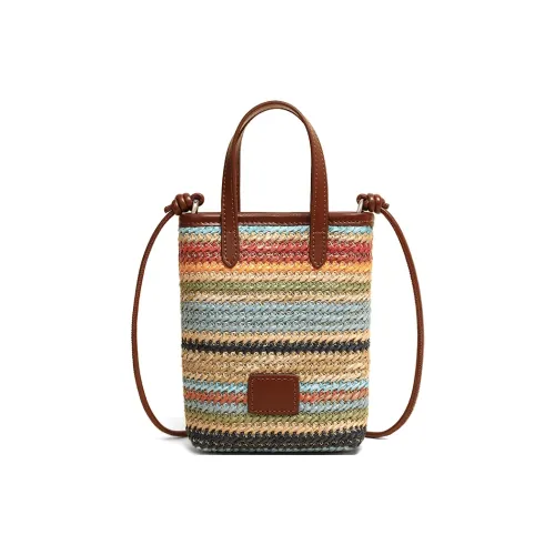 VINEY Сумка через плечо из ткани стандартная женская многоцветная