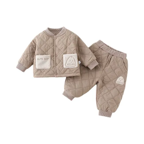 XiaoJinBu Детские хлопковые комплекты одежды