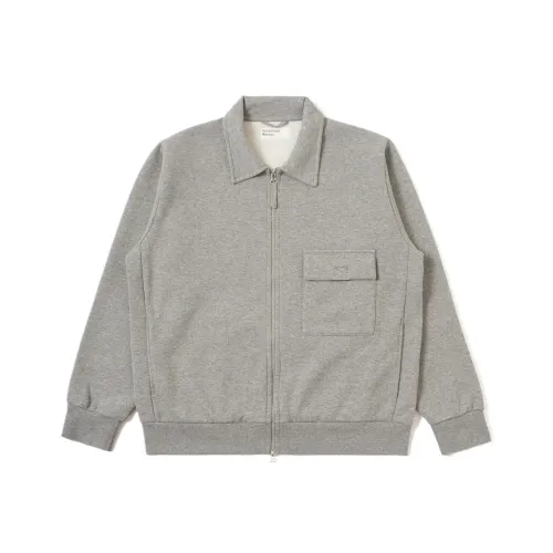 Universal Works Marl Переработанный хлопок Смесь Джерси Куртки и Пальто Мужской