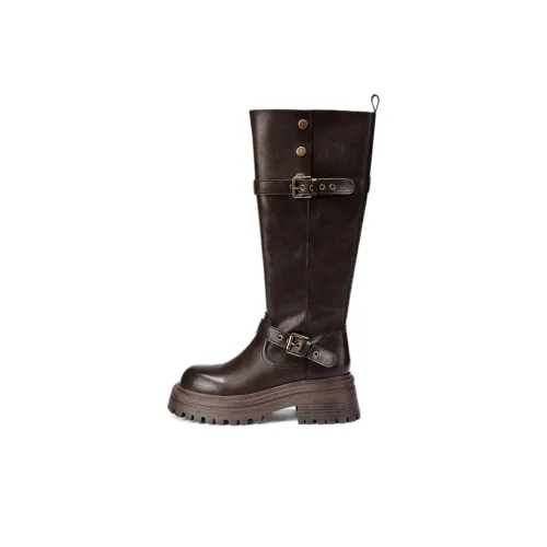 Daphne Колено Высокие сапоги Высокий каблук Женские