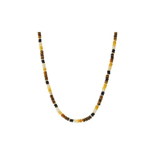 Arsis Камень Тигровый глаз Кристальный Агат Ключица Ожерелье Унисекс