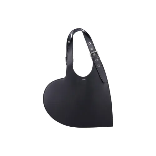 COPERNI Кожа Сердце-Формированная Сумка Женская Черная