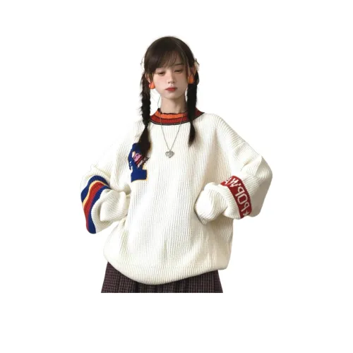 YEARNED Белый Женский Трикотаж