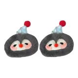 Красная шляпа Пингвин, украшение, 2 штуки