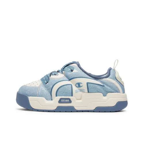 Champion Balance Low Top Скейтборд Кроссовки Женские Eternal Синий Молочно Белый