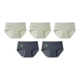 5 пачек (3 изумрудно-зеленых + 2 угольно-серых)