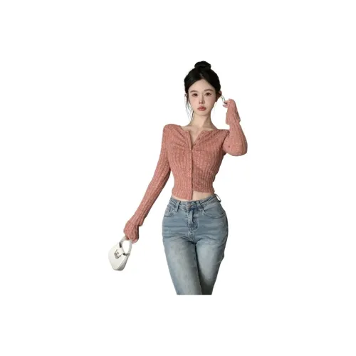 DEDY Розовый Женский Трикотаж