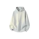 Утолщенный с флисовой подкладкой, бело-серый вереск