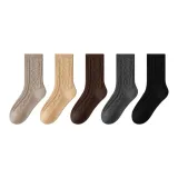 Светлый кофейный - Светло-желтый - Кофейный - Темно-серый - Черный