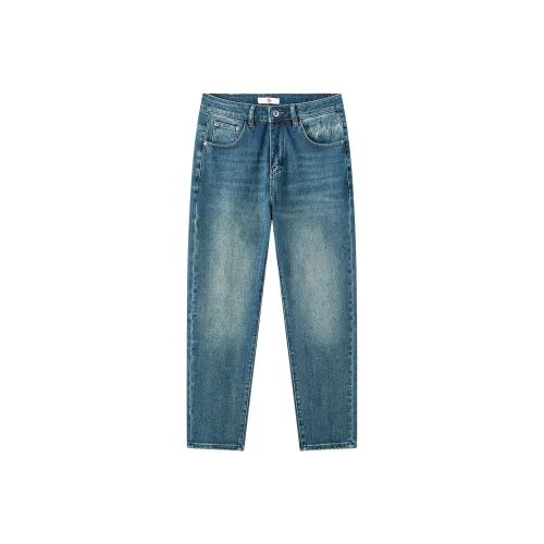 Lee Cooper Осенние и Зимние Джинсы Унисекс