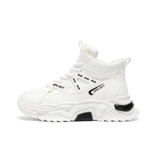 MIIOW Высокие Топы Толстая Подошва Мужские Кроссовки