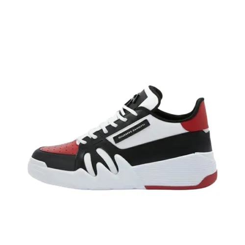 Giuseppe Zanotti GZ Talon Low Скейтборд Кроссовки Мужские Красный Черный