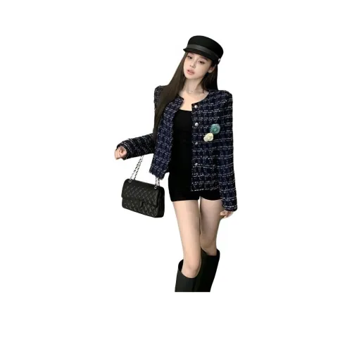 ЮЙЧЖАОЛИНЬ Изображение Цвет Женская Короткая Пальто