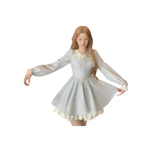 STGX Длинное платье с длинными рукавами женское