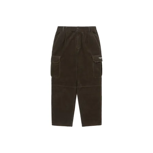 Thisisneverthat FW25 Вельвет CarGo Pant Коричневый Карго Брюки Унисекс