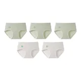 5 пачек (3 изумрудно-зеленых + 2 светло-фиолетовых серых)