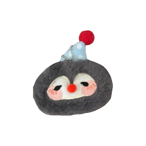 Nodding Bud Bug Шляпа к Дню Рождения Kitten and Рыбка Креативный Cute Cartoon Пингвин Брелок Кукла Украшение Плюшевый Подвеска 6 см Высокий