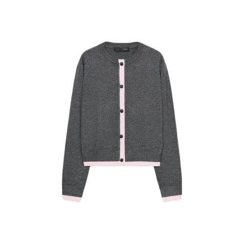 ZARA Зебра с принтом серый женский трикотаж