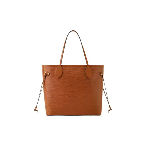 LOUIS VUITTON NEVERFULL Корова Кожа Сумка Средний Женский Коричневый