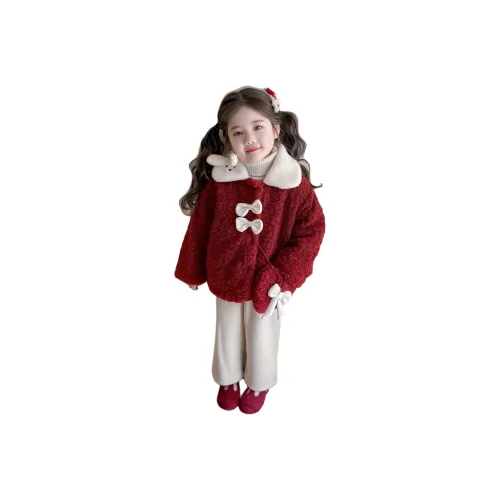 Mami Macca Красный Дошкольный ребенок Утеплённые куртки