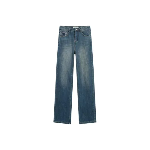 COVER TIME Темно-синие женские джинсы