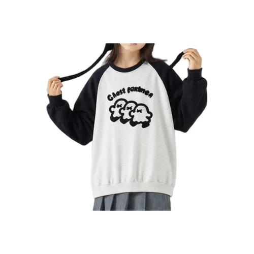 YUZHAOLIN Черный Белый Унисекс Свитшоты