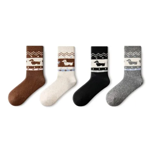 PRIMEET Носки Crew Женские упаковка из 5 пар