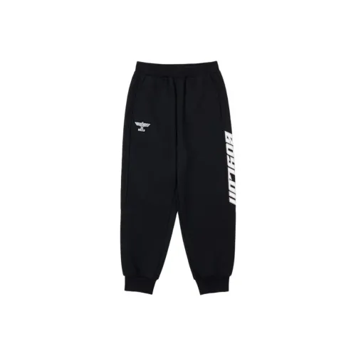 BOY JUNIOR Черные Kids Вязаные Тренировочные Штаны