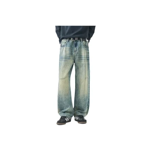 ROBINHOOD Синий Унисекс Джинсы