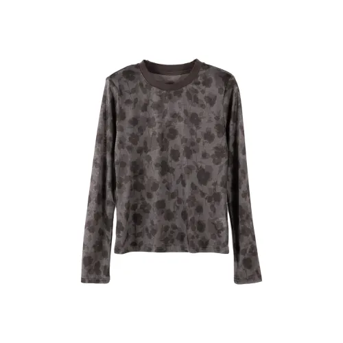 TOUCH T Рубашка Женская Серый Кофейный