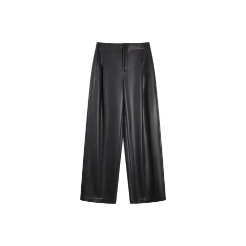 ELLE Medium Gray Women's Casual Pants ELLE Средне-серые женские повседневные брюки