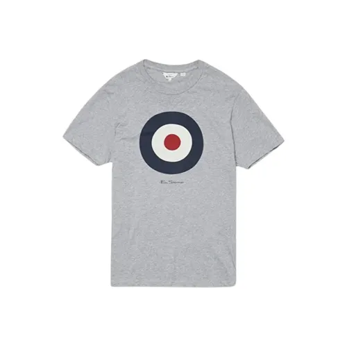 BEN SHERMAN Серый Мужской T-Рубашки