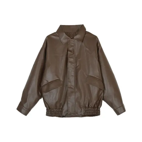 Amyway Женские Кожаные Куртки