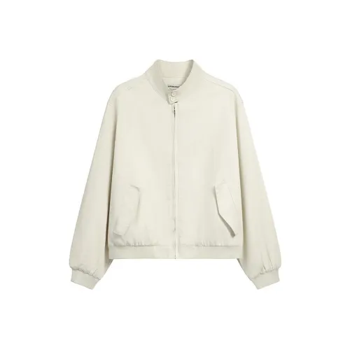 COVER TIME Экрю Женские Куртки