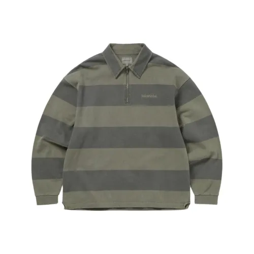 Thisisneverthat FW25 Полузастежка POLO Свитшот Грязь Поло Унисекс