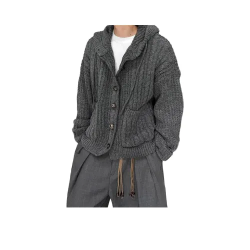 EYEUNDERSTAND Серый Унисекс Трикотаж