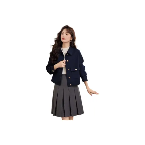 XIANSINIAO Укороченное пальто женское