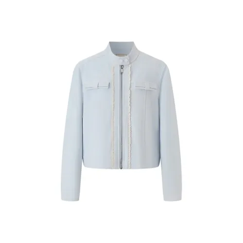 ACAINES Кремовый Синий Женский Куртка