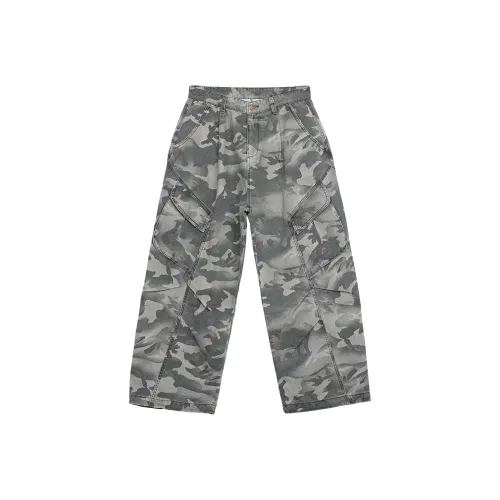 UNTILWERICH Камуфляж Унисекс Карго Брюки